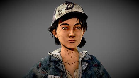 Clementine from Telltale's The Walking Dead - Download Free 3D model by ...