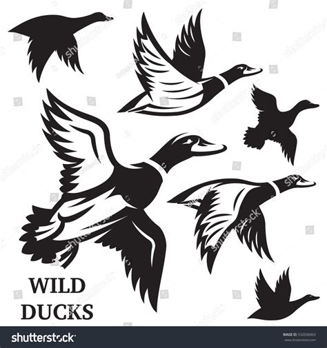 Free Duck Clipart Black And White