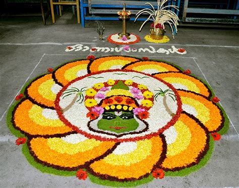 Best Beautiful Onam Pookalam Designs For Onam Festival- Happy Onam 2015