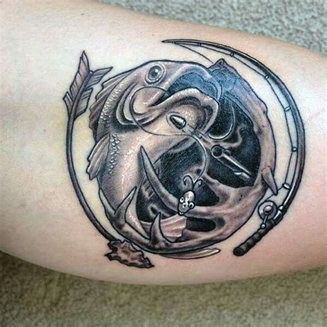 Fishing tattoo | Hunting tattoos, Hunting fishing tattoo, Tattoos for guys