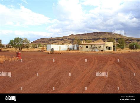 Wittenoom asbestos mining abandon ghost town in the Pilbara Western Australia Stock Photo - Alamy