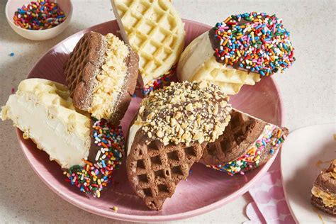 Toasted Waffle Ice Cream Sandwich Recipe