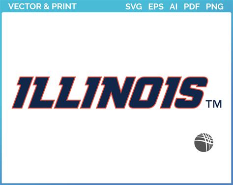 Illinois Fighting Illini - Wordmark Logo (2014) - College Sports Vector ...