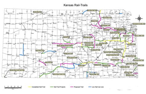 Free Kansas Railroad Map and the 8 Major Railroads in Kansas