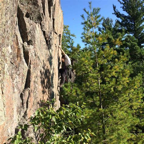 Mont Rigaud Quebec Rock Climbing by Socrate Badeau