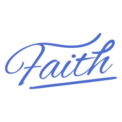 Faith Word Png