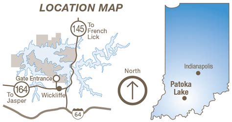 patoka lake directions - Patoka Lake State Park