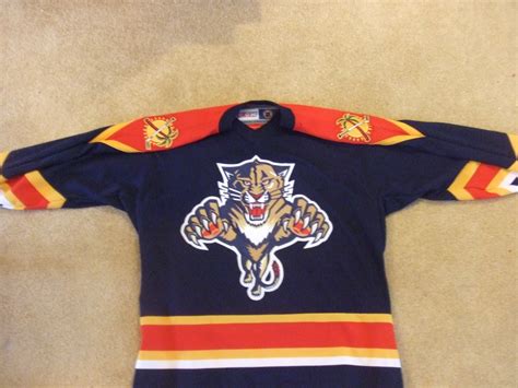 Vintage10916 Store: Florida Panthers Official CCM Hockey Jersey