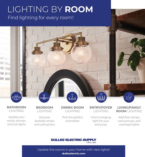 Lighting by Room Sterling - Great Options for Your Home | Dulles Electric Supply