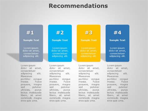 Recommendations 06 PowerPoint Template | SlideUpLift