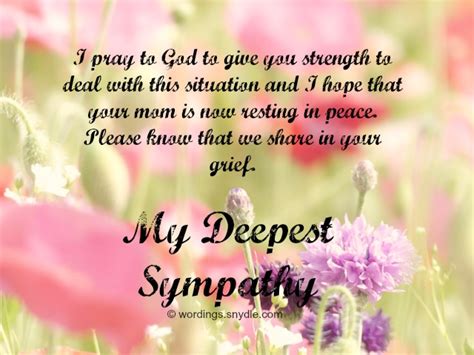Sympathy Messages for Loss of a Mother – Wordings and Messages