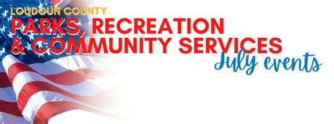 Loudoun County Parks, Recreation & Community Services - July events!