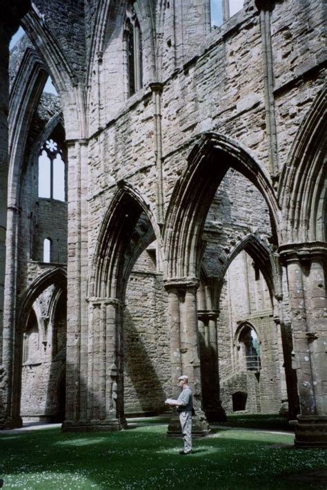 Tintern Abbey, Wales, 2003. | Road, Alley, Wales