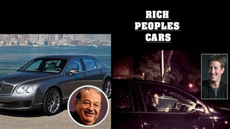 Top 10: Rich People and their Cars - YouTube