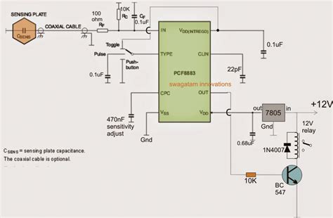 3 Easy Capacitive Proximity Sensor Circuits Explored Homemade Circuit – NBKomputer