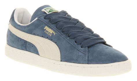 Puma Suede Classic Trainers in Blue for Men | Lyst