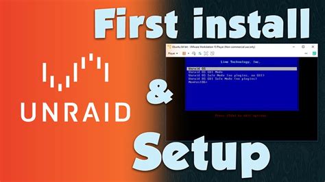 UnRaid: INSTALL AND SETUP - HowTo Guide 2019 - YouTube