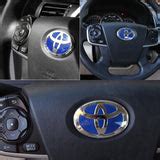 Toyota Blue Steering Wheel Emblem Sticker – MAKOTO_JDM