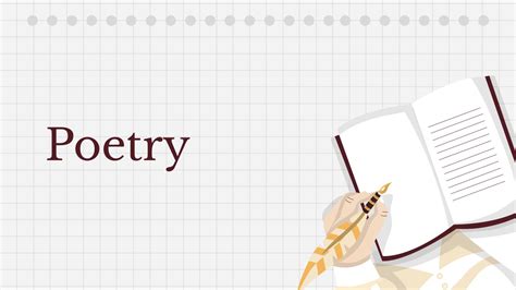 Free Google Slides and PPT Templates on Poetry