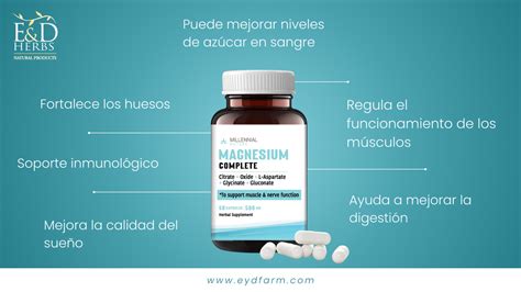 Beneficios del Magnesio para el Fortalecimiento de los Huesos – E&D ...