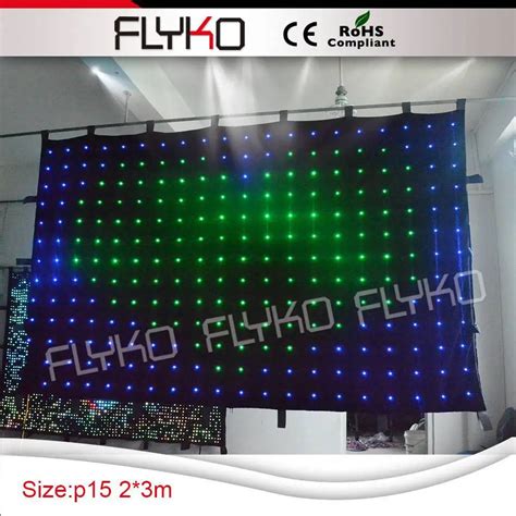 2x3m large portable stage led lighted stage backdrop for dj booth-in Stage Lighting Effect from ...