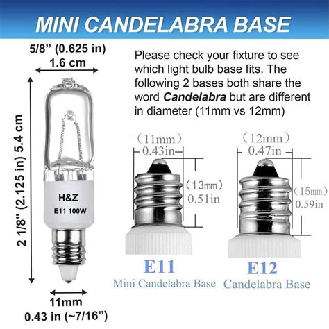 E11 Vs E12 Light Bulb Base | Shelly Lighting