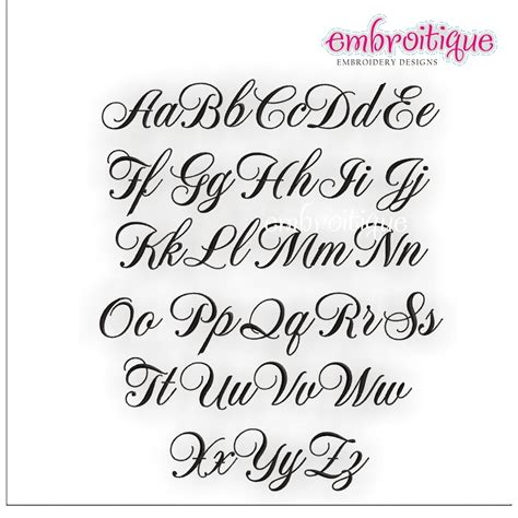 Emily Script Monogram Set (small) Caligraphy Alphabet, Lettering Alphabet Fonts, Calligraphy ...