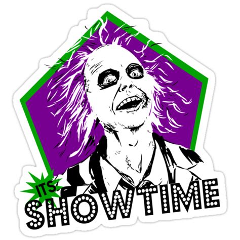 "BEETLEJUICE sticker" Stickers by cmmartinez2 | Redbubble