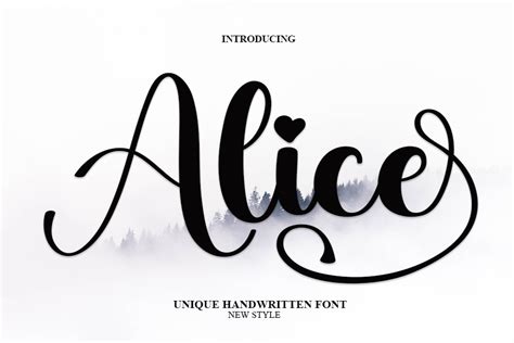 Alice Font by PAYJHOshop · Creative Fabrica