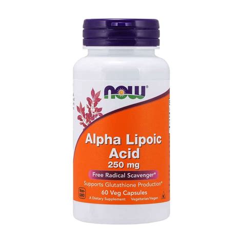 Alpha Lipoic Acid 250mg 60 veg capsules online in Pakistan ...