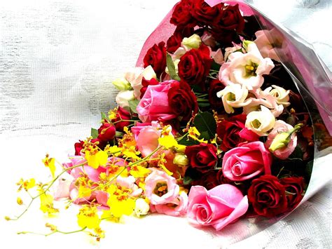 HD Flower Bouquet Wallpaper | Download Free - 58636 | Flower bouquet pictures, Bouquet images ...