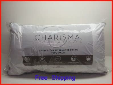 Charisma King Luxury Down Alternative Pillows (2 Packs) --- New | eBay