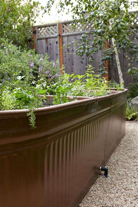 Steal This Look: Water Troughs as Raised Garden Beds - Gardenista