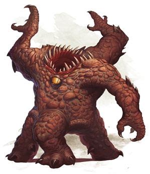 Encounter of the Week: The Hungry Xorn | Dungeons and dragons, Monster, Bestiary