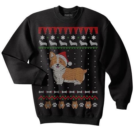 Corgi Ugly Christmas Sweater, Christmas, Corgis, Dogs, Animals, Cute ...