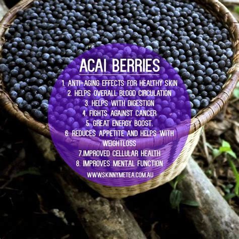 Açaí benefits | Acai benefits, Health and wellness, Acai berry