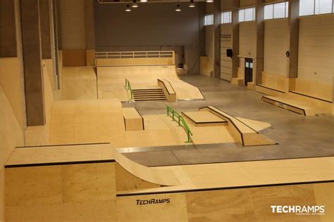 Indoor Skatepark in Cracow - Skateparks - Design and construction of ...