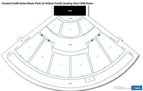 Coastal Credit Union Music Park Seating Chart - RateYourSeats.com