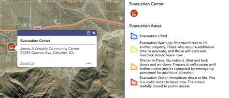 Evacuation & Shelter Status Maps — Temecula Valley Fire Prevention