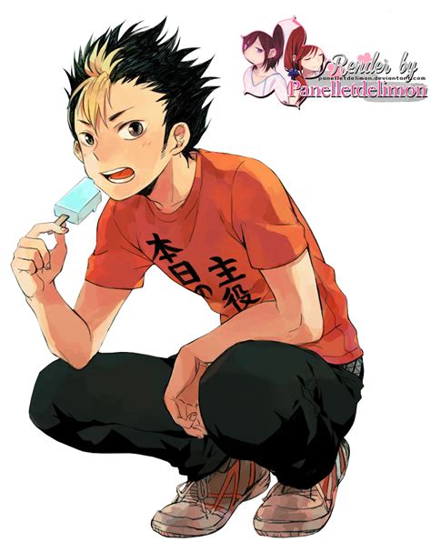 Render: Haikyuu - Nishinoya Yuu by Panelletdelimon on deviantART ...