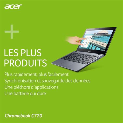 an advertisement for the acer laptop computer
