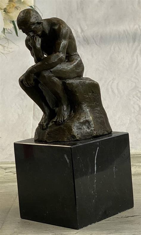 Thinker Bronze Sculpture