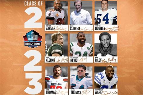 Pro Football Hall of Fame - Class of 2023 - In one of the big moments ...