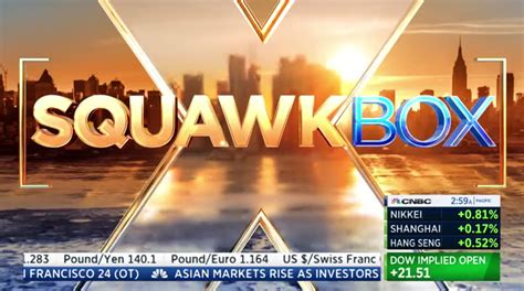 Squawk Box : CNBC : November 12, 2019 6:00am-9:00am EST : Free Borrow ...