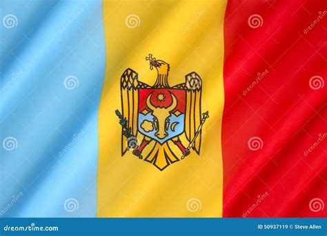 Flag of Moldova - Moldavia stock image. Image of travel - 50937119