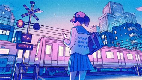 Aesthetic Anime GIF Wallpaper Images - Mk GIFs.com