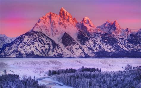 mountain, Winter, Landscape Wallpapers HD / Desktop and Mobile Backgrounds
