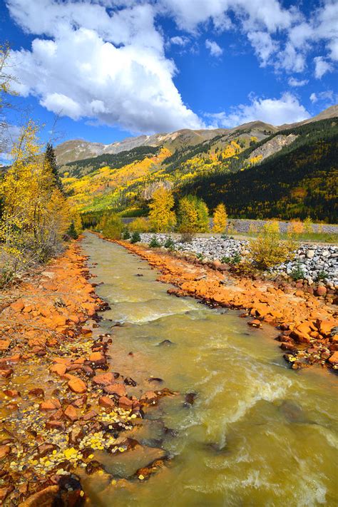 Red Mountain Pass Fall Colors Photograph by Ray Mathis | Fine Art America