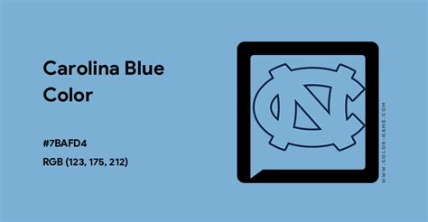 Carolina Blue color hex code is #7BAFD4