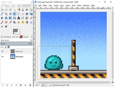 Gimp Pixel Art Animation